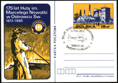 Cp 978 [KO88 072] 50 lat Transportu Sanitarnego, Świdnik